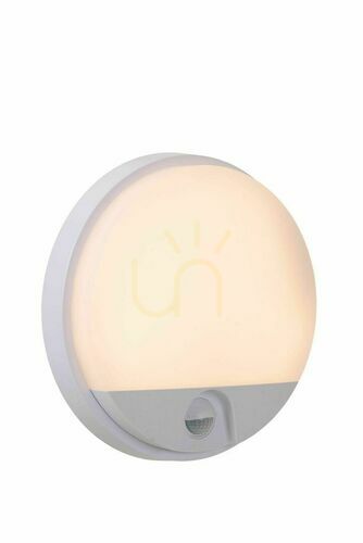 Kontrollera Lucide HUPS vägglampa utomhus LED vit IP54 10W 22863/10/31