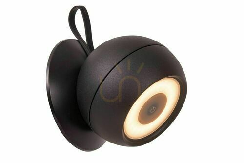 Kontrollera Lucide LUNEX utomhus vägglampa svart aluminium IP54 27251/02/30