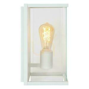 Lucide CLAIRE vägglampa utomhus vit glas IP54 27883/01/31 small 3