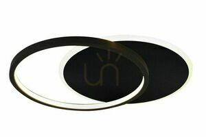 Plafond Lucide AXELLE svart LED 24W 44112/24/30 small 0