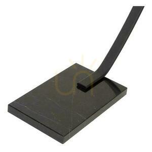 Golvlampa Lucide CURVE svart metall marmor LED dimbar 44700/11/30 small 4