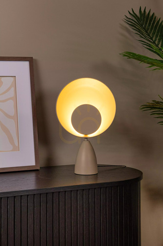 Kontrollera Lucide CASTAMAR LED-bordslampa taupe 8 W 2100 K 40 cm 34552/03/41