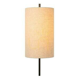 Golvlampa Lucide Magic svart lin Japandi E27 165 cm small 1