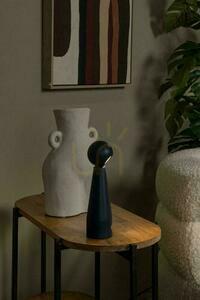 Lucide IPSOS blå bordslampa LED dimbar aluminium moderna design small 3