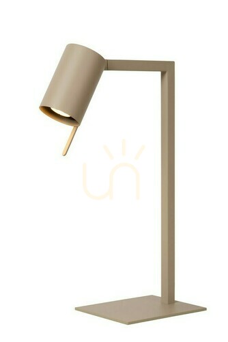 Kontrollera Skrivbordslampa Lucide LESLEY grå metall LED CCT 50 cm