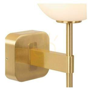 Lucide ELDA vägglampa guld IP44 retro badrumsvägglampa small 1
