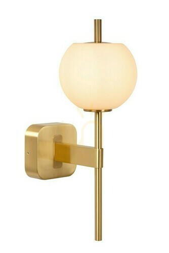 Kontrollera Lucide ELDA vägglampa guld IP44 retro badrumsvägglampa