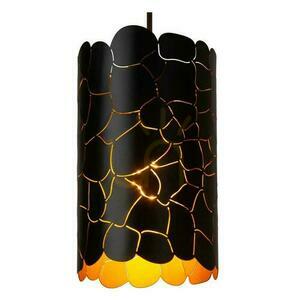 Lucide ALMELO taklampa 3-ljus svart/guld metall modern small 1