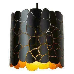 Taklampa Lucide ALMELO svart/guld metall 3-ljus modern small 1