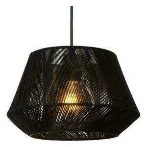 Taklampa Lucide JESSICA svart bomull Japandi 3-ljus E27 small 1