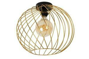 Lucide DANZA plafond guld svart metall 40 cm 21128/40/02 small 1