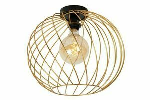 Lucide DANZA plafond guld svart metall 40 cm 21128/40/02 small 0