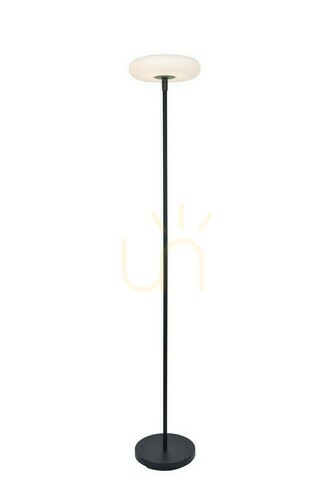 Kontrollera Solcellsdriven golvlampa LUTEC Pops Solar svart LED 173,5 cm 6910901012