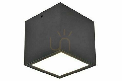 Kontrollera Utomhusplafond Lutec GEMINI LED 6,9W grå 6389101118