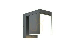 Vägglampa utomhus Lutec Prima Hybrid LED grå aluminium 6993801118 small 0