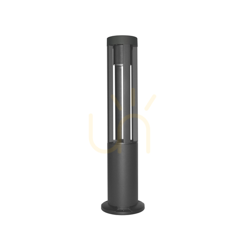 Kontrollera Utomhusstållampa Italux LED svart aluminium IP54 60 cm OFL-50757-M-BK