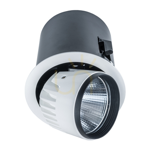 Kontrollera Italux Tanto WH vit infälld LED-takarmatur 34 W 3000 K RA-721R/WU-WW/12