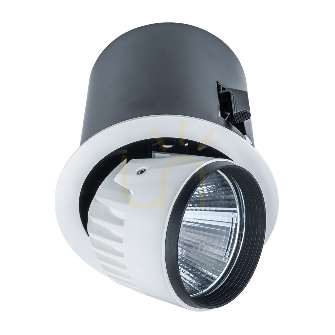 Kontrollera Inbyggd LED-armatur Italux vit 38W 3000K 4900lm Ø18,8 cm RA-721R/WK-WW/70 Inbyggd LED-armatur Italux vit 38W 3000K 4900lm Ø18,8 cm RA-721R/WK-WW/70