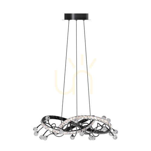 Kontrollera MAIA MD3481-1S-3BCT LED-pendellampa.