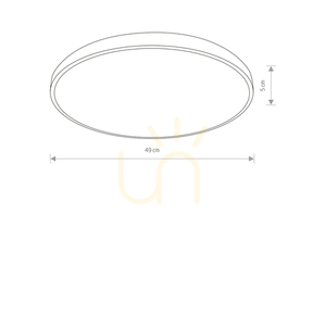 AGNES ROUND LED PRO plafond 10974 Nowodvorski small 5