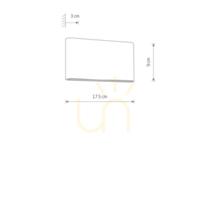 SEMI LED vägglampa för utomhusbruk M 11366 Nowodvorski small 4