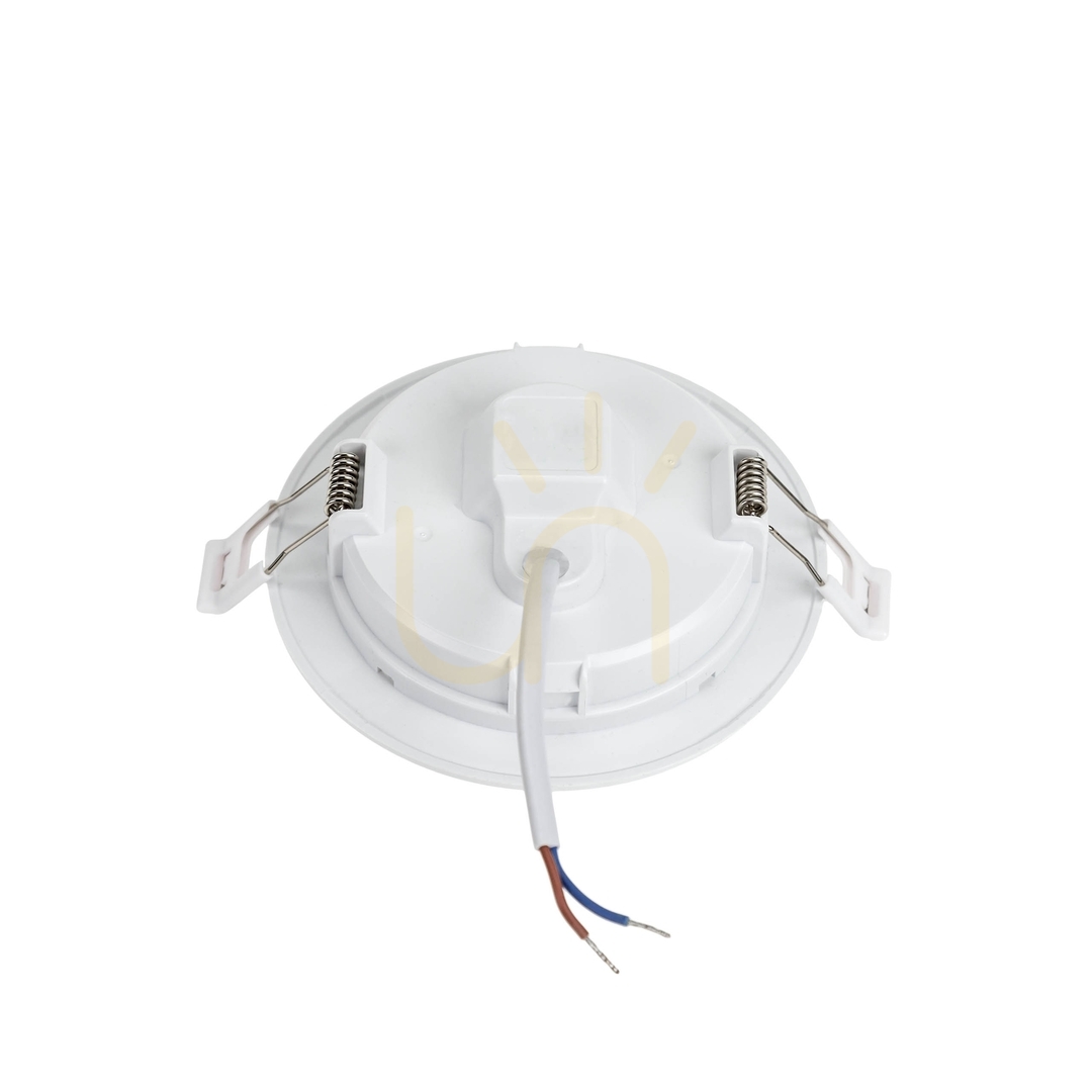 Visa Algine Eco 2w1 Utanpåliggande Downlight 6 W Nw 230 V 110st Ip20 Ik06 115x35mm Vit Rund Algine Eco 2w1 Utanpåliggande Downlight 6 W Nw 230 V 110st Ip20 Ik06 115x35mm Vit Rund