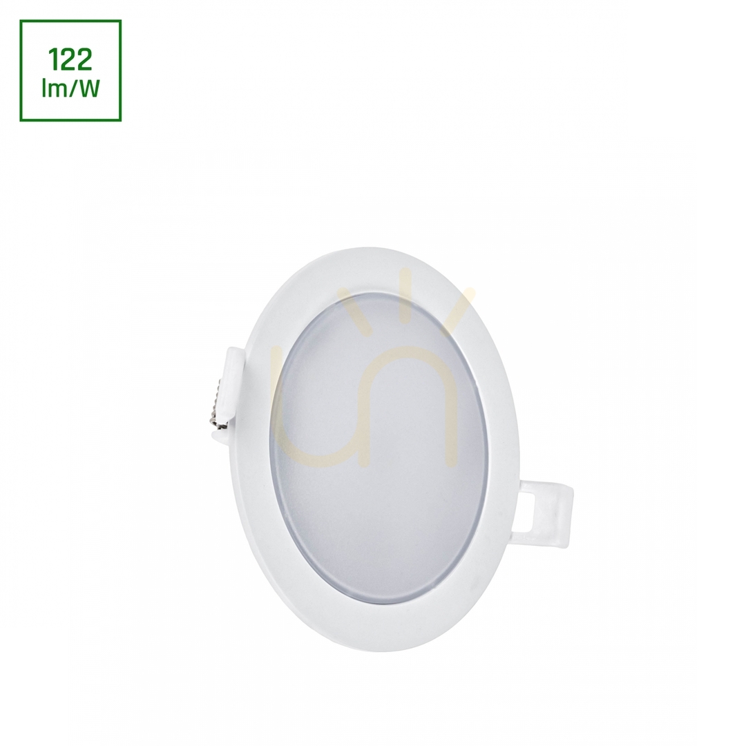 Display Algine Eco 2w1 Utanpåliggande Downlight 6 W Nw 230 V 110st Ip20 Ik06 115x35mm Vit Rund Algine Eco 2w1 Utanpåliggande Downlight 6 W Nw 230 V 110st Ip20 Ik06 115x35mm Vit Rund