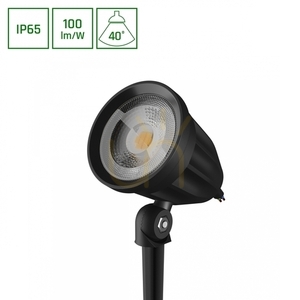 Flori Ligero Garden 6 W Cw 230 V 40st Ip65 53x77mm + 145mm Spike Svart small 7
