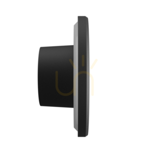 Piatta 9 W Cct 230 V Ip44 120x47 Mm Svart Rund Fasad. small 9