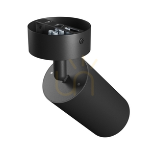 Squalla Variosa Gu10 Vägglampa 230 V Ip20 55x100x165 Mm Svart Rund. small 3