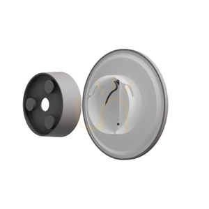Piatta 12 W Cct 230 V Ip44 180x47 Mm Grå Rund Fasad. small 10