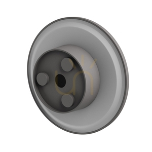Piatta 12 W Cct 230 V Ip44 180x47 Mm Grå Rund Fasad. small 9