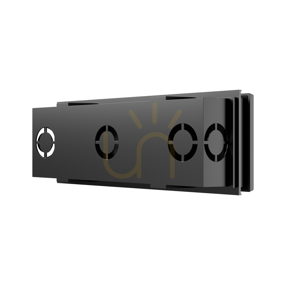 Display Encanta 6 W Cct 230 V Ip54 230x84x52 Mm Svart infälld fasad. Encanta 6 W Cct 230 V Ip54 230x84x52 Mm Svart infälld fasad.