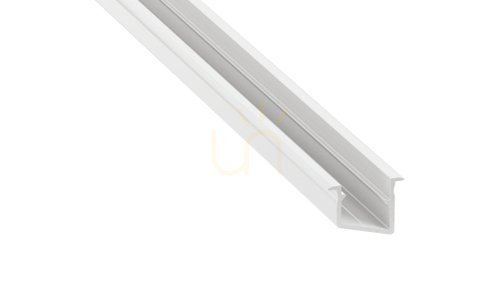 Kontrollera LED-profil LUMINES typ V vitlackerad 2 m