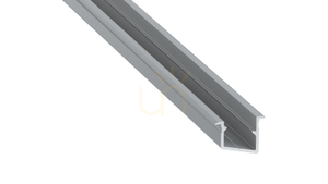 LUMINES LED-profil typ V silveranodiserad 1 m small 0