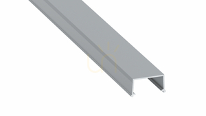 LED-profil LUMINES typ Fixo silveranodiserad 1 m small 0