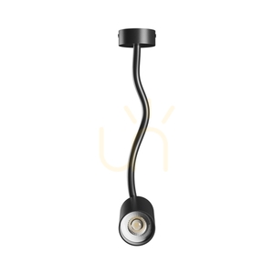 Variosa Flexi Gu10 Bas 230 V Ip20 55x100x410 Mm Svart Rund. 8 Variosa Flexi Gu10 Bas 230 V Ip20 55x100x410 Mm Svart Rund. small 8