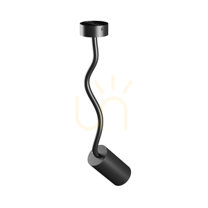 Variosa Flexi Gu10 Bas 230 V Ip20 55x100x410 Mm Svart Rund. 9 Variosa Flexi Gu10 Bas 230 V Ip20 55x100x410 Mm Svart Rund. small 9