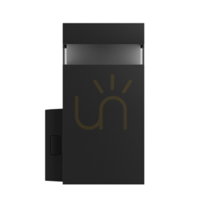 Torre Ring 9 W Cct 230 V Ip54 99x78x156 Mm Black Square Fasad Enkelriktad. small 2