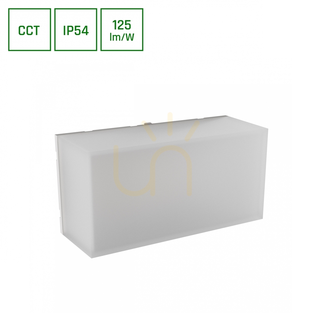 Kontrollera Scatollo 8 W Cct 230 V Ip54 200x100x75 Mm Vit fasad Scatollo 8 W Cct 230 V Ip54 200x100x75 Mm Vit fasad
