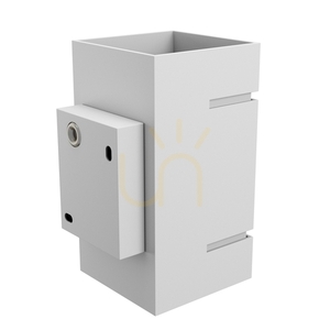 Squalla Lumo G9 Vägglampa 230 V Ip20 80x150 Vit Fyrkant small 3