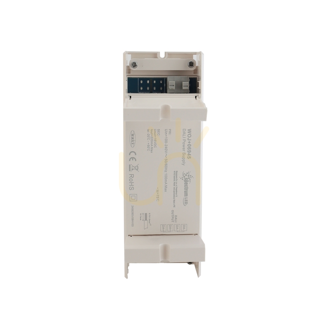Utsikt Dali strömförsörjning 16 V 250m A ip20 168x58x28 Slim Spectrum Dali strömförsörjning 16 V 250m A ip20 168x58x28 Slim Spectrum