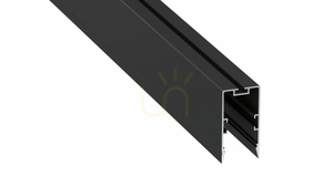 LUMINES-profil typ Fixo M1 svartlackerad 2 m small 0