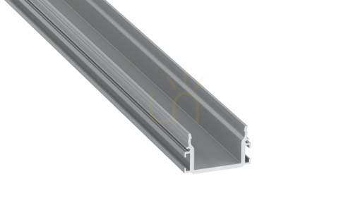 Kontrollera LUMINES profil typ Strada M1 silveranodiserad 1 m