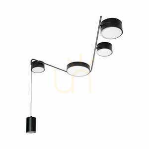 Plafond Max Light Zumaia C0250 svart LED 102 cm 1 Plafond Max Light Zumaia C0250 svart LED 102 cm small 1