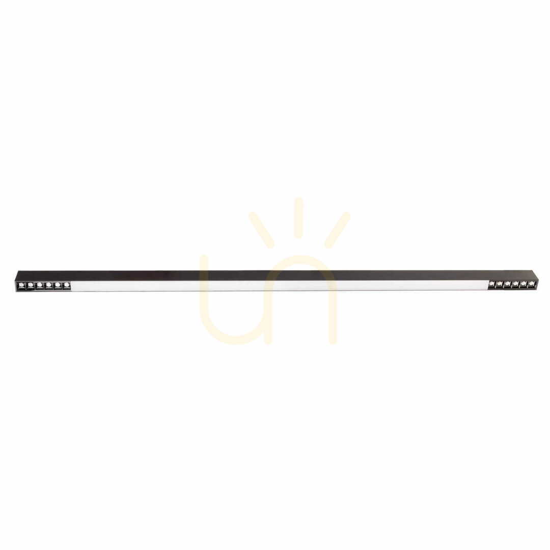 Plafond Max Light RX C0261 svart LED 40W 160 cm