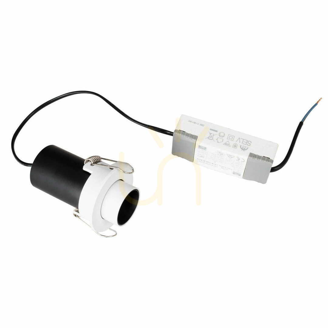 Förhandsvisning Plafond Max Light Halo H0128 vit infälld LED 6W 6 cm Plafond Max Light Halo H0128 vit infälld LED 6W 6 cm