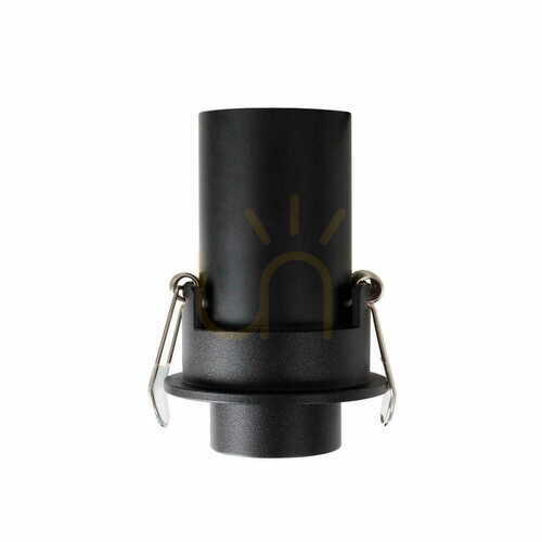 Kontrollera Plafond Max Light HALO H0129 svart infälld LED 6W 6 cm