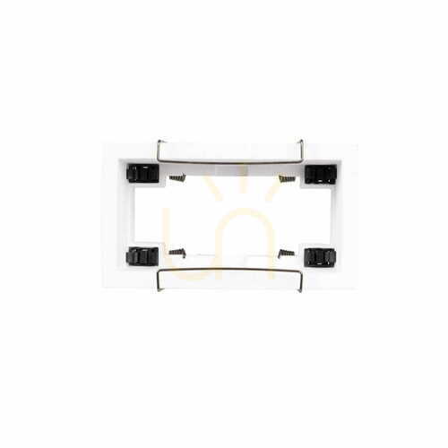 Kontrollera Infälld takarmatur Max Light Modular H180.01 vit 9,5x9,5 cm