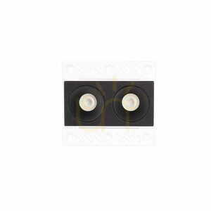 Infälld takarmatur Max Light Modular H180.05 vit aluminium 8,6x5 cm small 2
